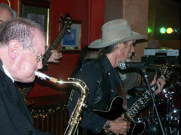 Jackie and Brian 'Saxophone' Jones, Liverpool August 2008